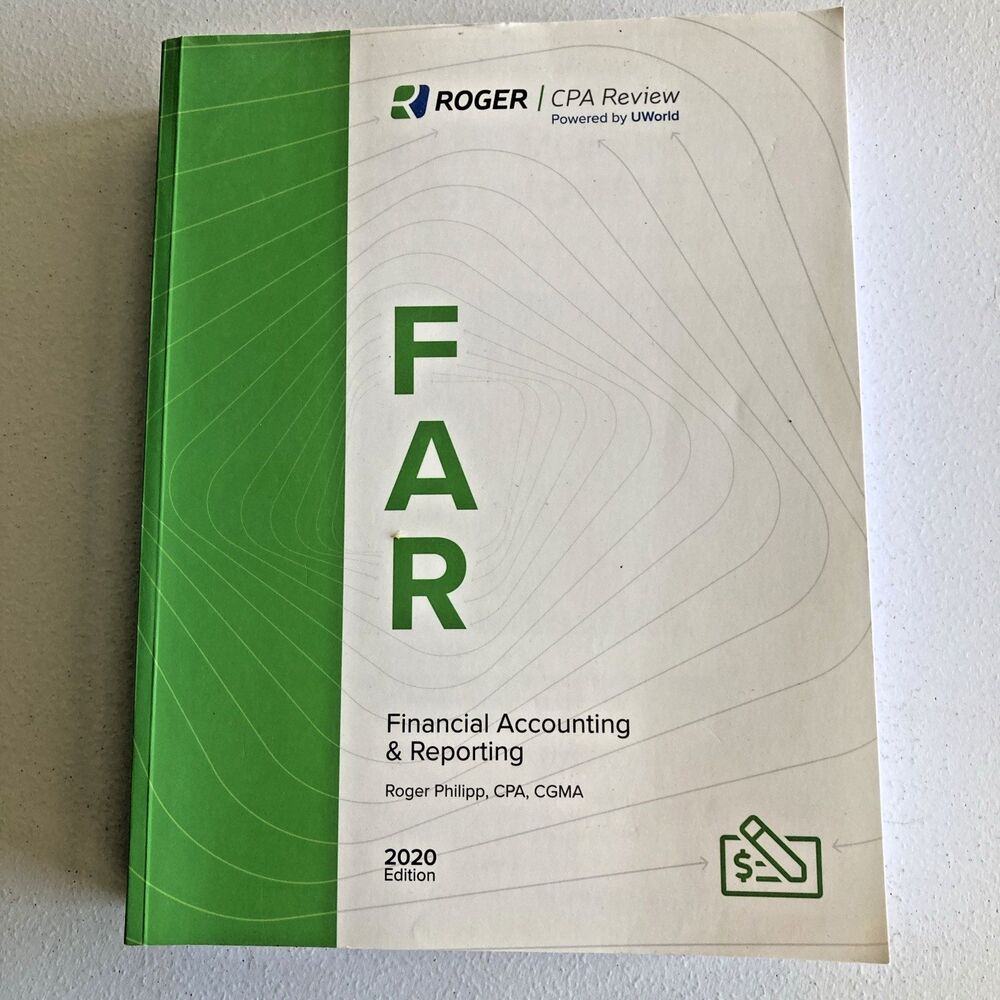 Roger CPA Review FAR Financial Accounting & Reporting 2020 Edition